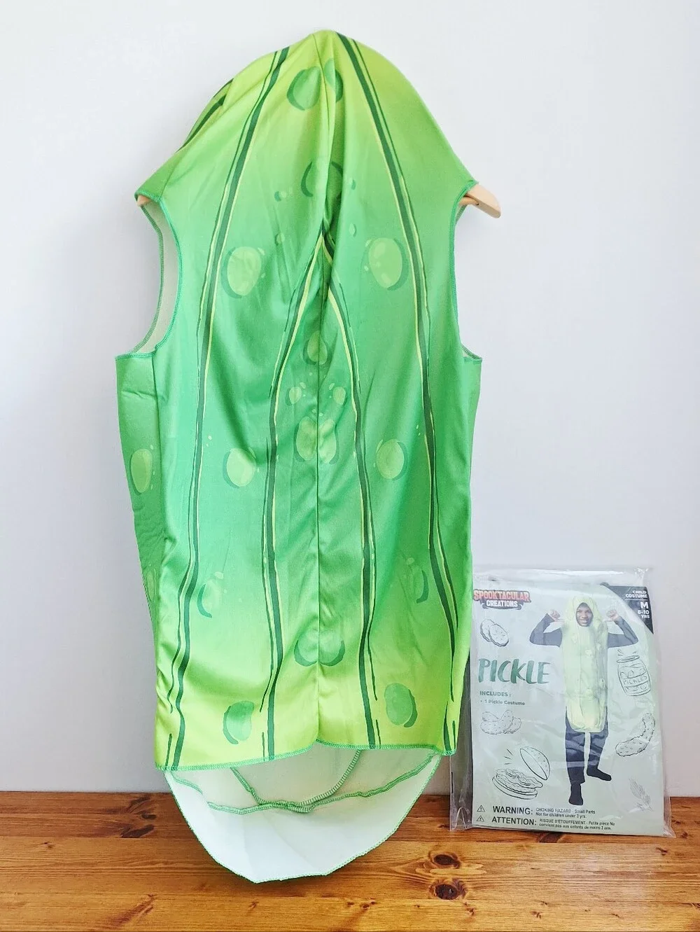 Spooktacular Creations Kids Pickle Halloween Costume - Child Medium (8–10)